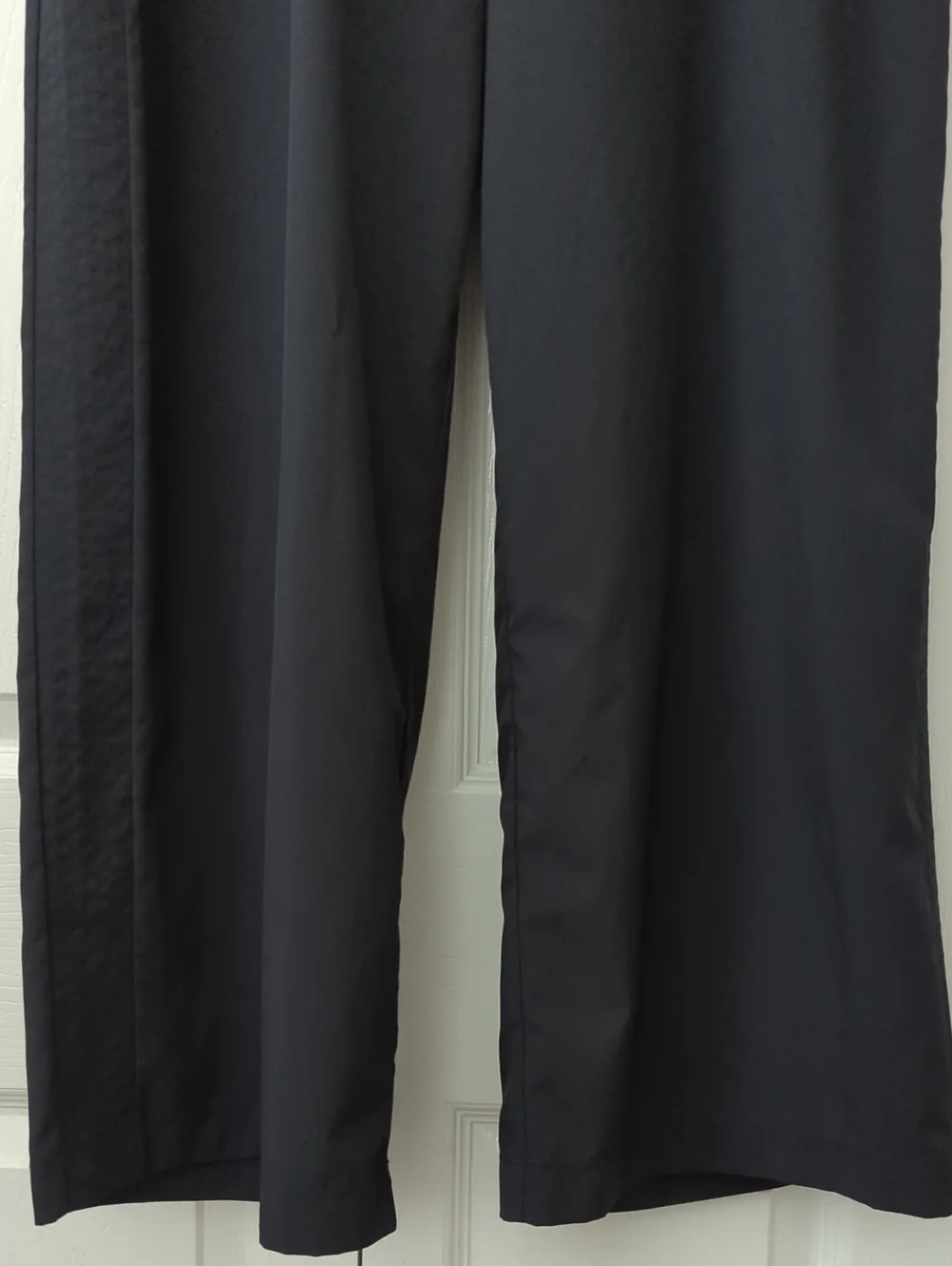 NWT! ~MONDETTA~ FABULOUS BLACK WIDE LEG PANTS-L - Picture 3 of 13